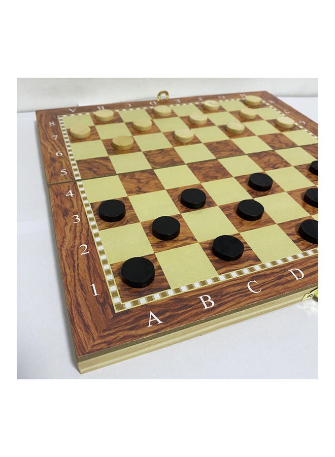 Portable 3-In-1 Chess 25x4.20x0.464cm - Image 2