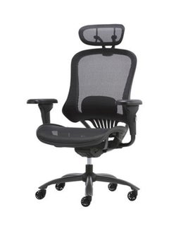 Blitzed High-Back Executive Mesh Chair Black 66x72x43cm  - Image 4