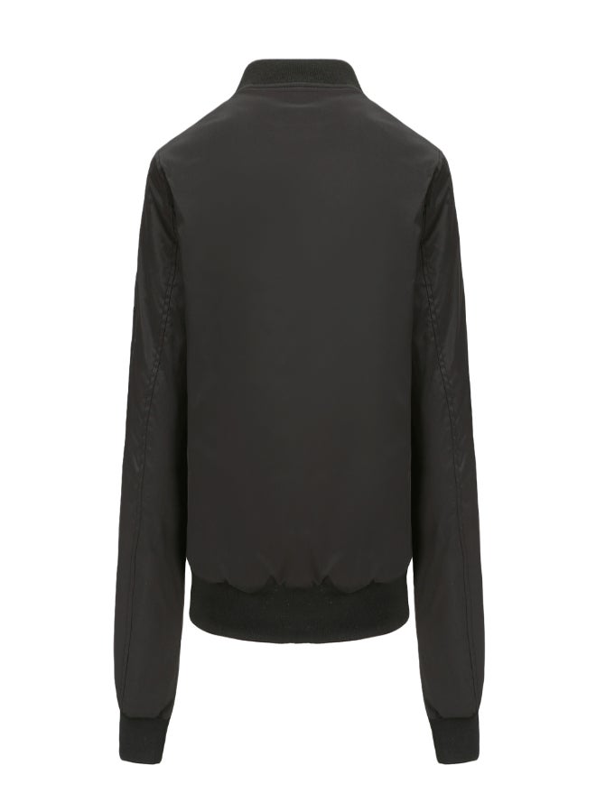 Generic - Flight Suit Long Sleeve Aviator Bomber Jacket Black - Image 1