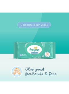 Pampers Complete Clean Baby Wipes, 36 Count, 13+ Kg 0% Alcohol  - Image 4