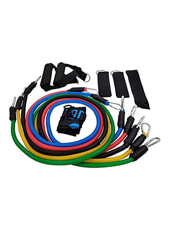 Generic Yougle 11Pcs/Set Pull Rope Fitness Exercises Resistance Bands Crossfit Latex Tubes Pedal Excerciser Body Training Workout Yoga  - Image 1