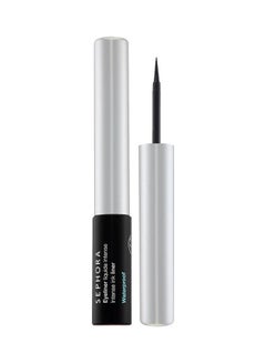 SEPHORA Eyeliner Liquide Intense Waterproof Satin Deep Black 