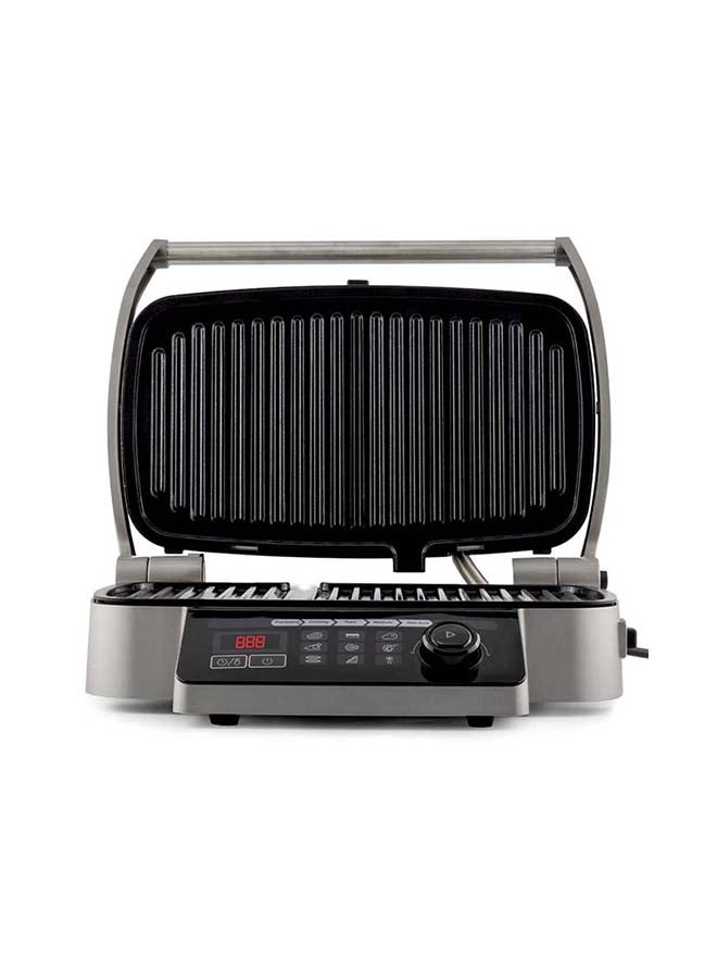 evvoli Contact Grill Multi-Functions With Smart Cooking Programs, Quick Heat Up, 2 Year Warranty 2100.0 W EVKA-CGR2100B Black  - Image 3