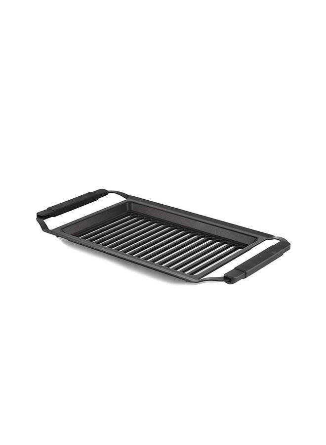 evvoli Electric Grill Indoor Outdoor Non-stick Smokeless 2 Year Warranty 1800 W EVKA-GR1660B Black  - Image 5
