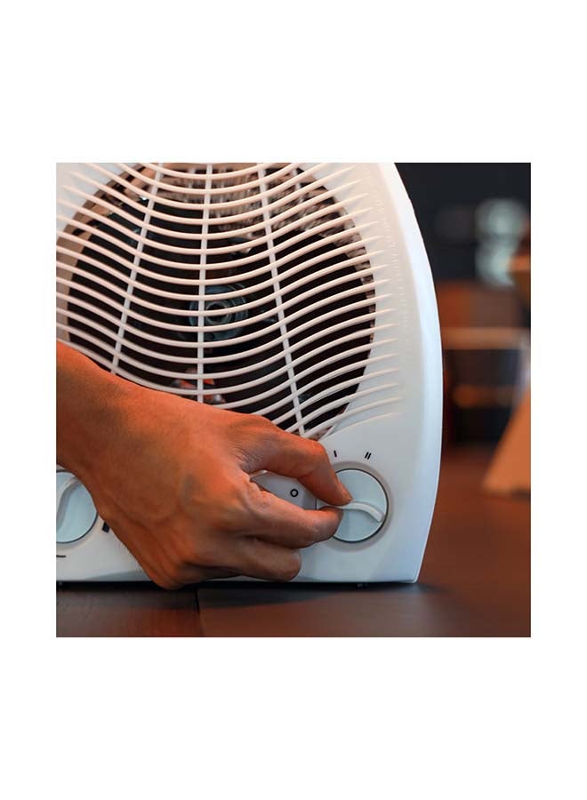 كريبتون مدفأة بمروحة مزودة بقابلي تسخين 2000 W KNFH6360N أبيض - Image 2