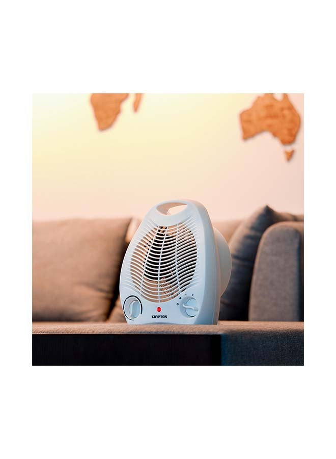 كريبتون مدفأة بمروحة مزودة بقابلي تسخين 2000 W KNFH6360N أبيض - Image 3