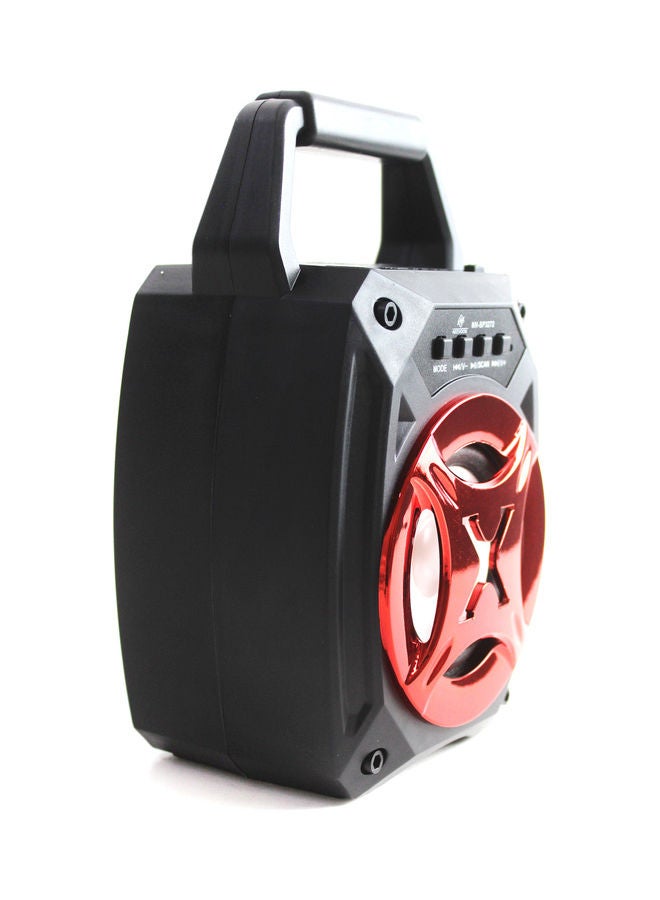 NEEHOON Portable Wireless Mini Bluetooth Speaker Black/Red - Image 2