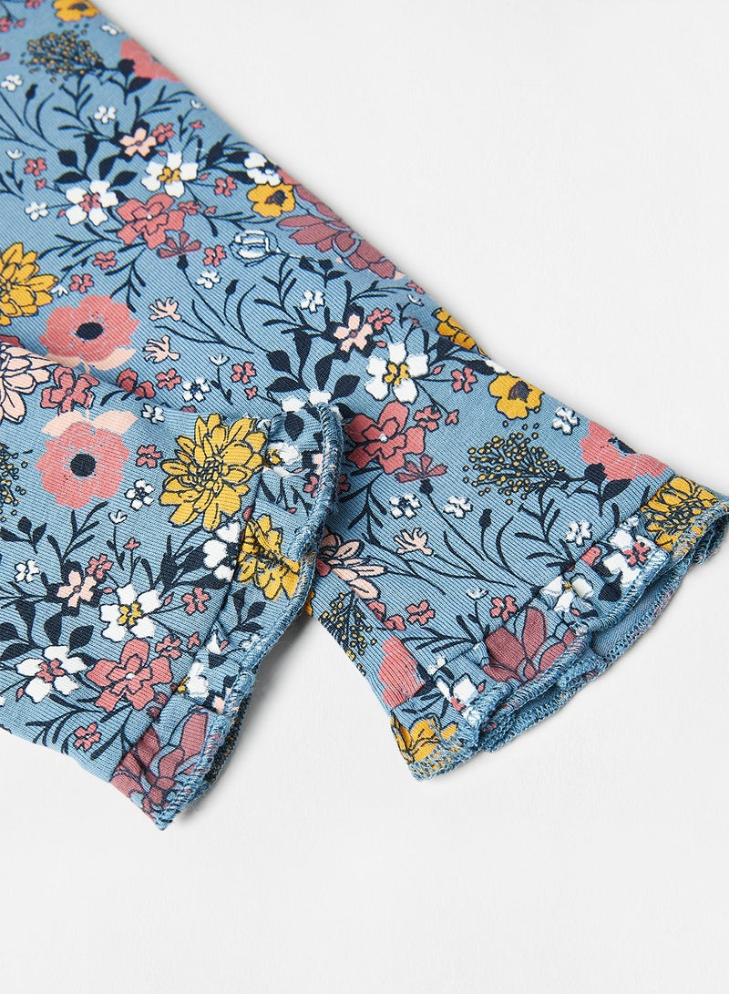 guppy Baby Floral Print Leggings Multicolour - Image 3