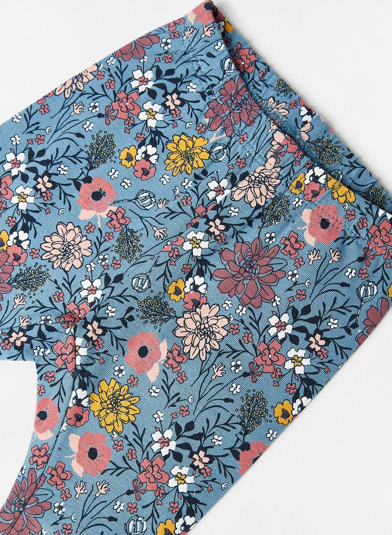guppy Baby Floral Print Leggings Multicolour - Image 4