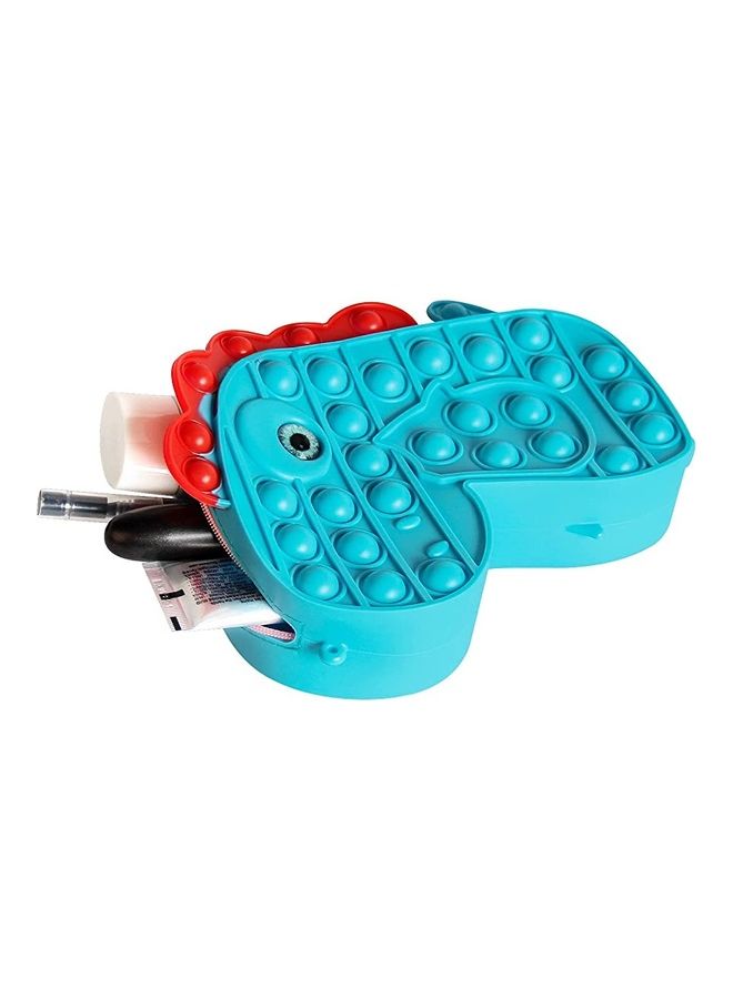 ZENHOME - Dinosaur Shoulder Bag Push Pop Bubble Fidget Toy 18x13.3x4cm - Image 1
