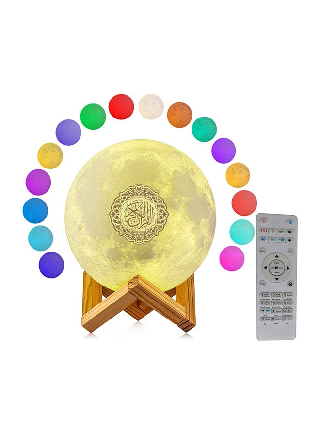 Black Tiger - Speaker Quran , Moon / Bluetooth With Remote Control Multicolour - Image 1