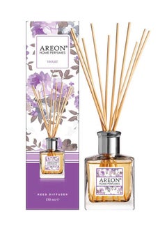 Reed Diffuser With Incense Sticks Violet Yellow 150ml - v1636284260/N37400767A_1