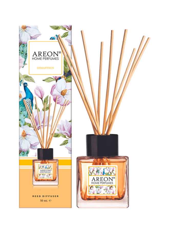 Reed Diffuser With Incense Sticks Osmanthus Yellow 50ml 