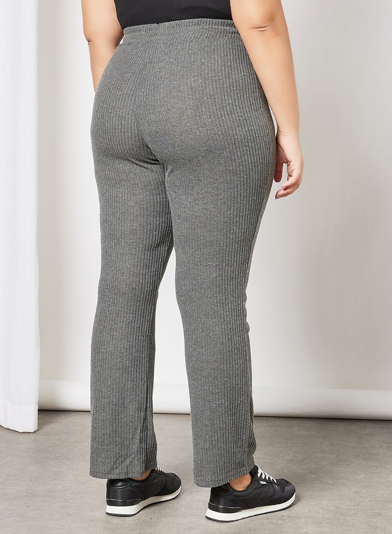 Only Carmakoma - Plus Size Basic Sweatpants Dark Grey - Image 1