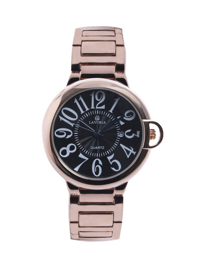 LAVORIA Men's Stainless Steel Analog Watch 