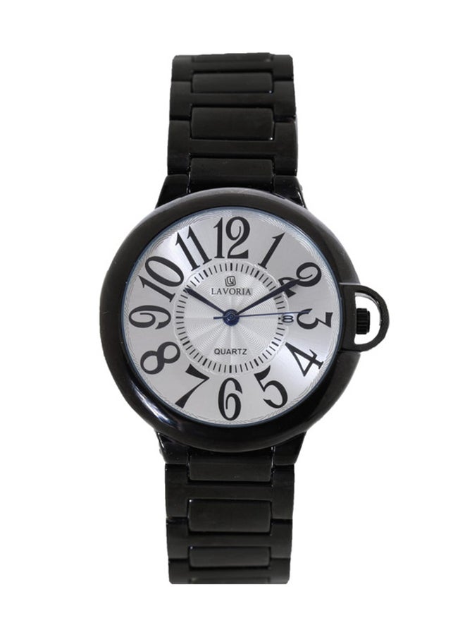 LAVORIA Men's Stainless Steel Analog Watch 