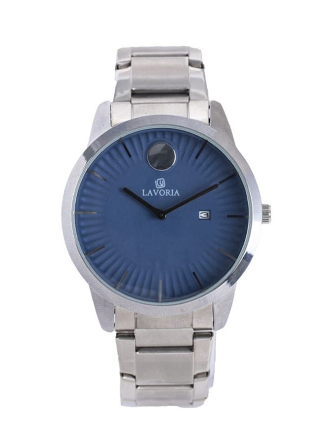 LAVORIA Men's Stainless Steel Analog Watch 