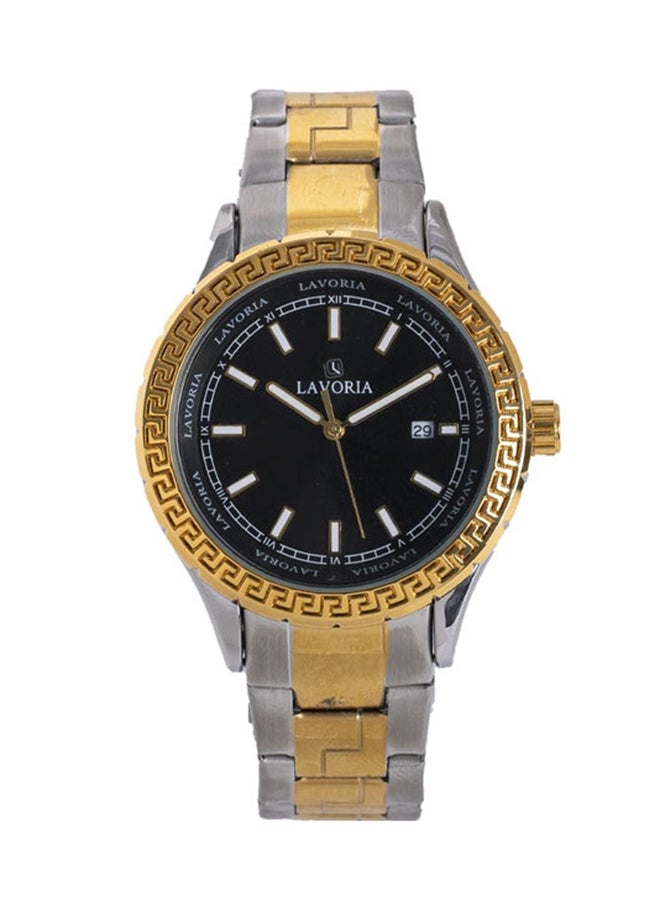 LAVORIA Men's Stainless Steel Analog Watch 