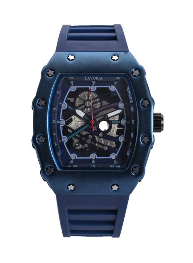 LAVORIA Men's Silicone Analog Watch 