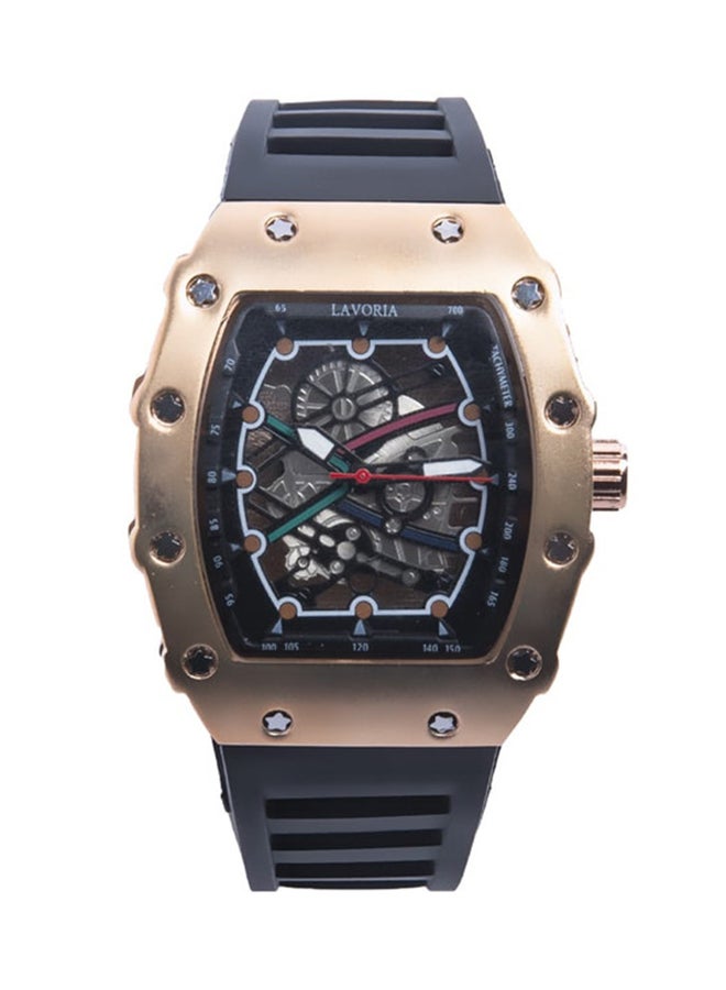 LAVORIA Men's Silicone Analog Watch 