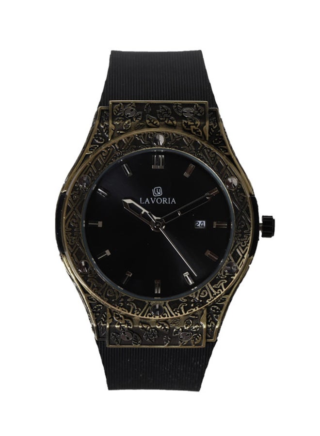 LAVORIA Men's Silicone Analog Watch 