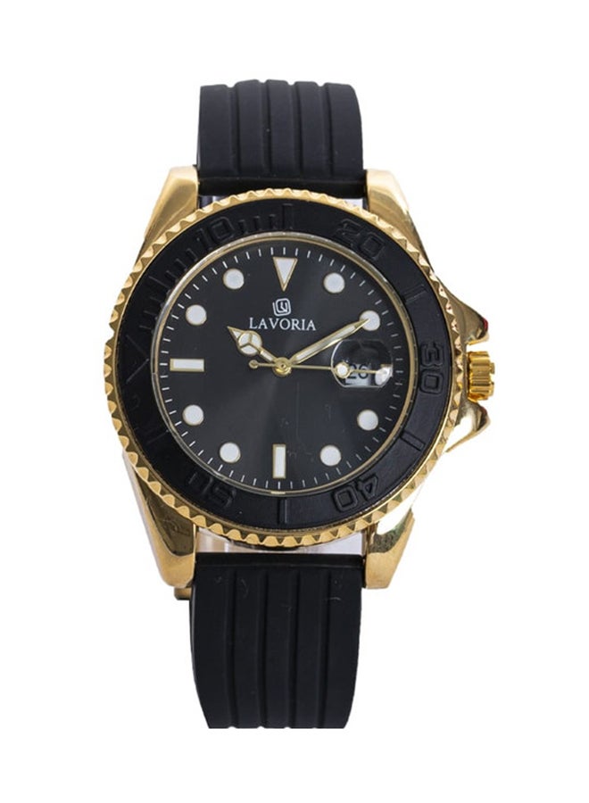 LAVORIA Men's Silicone Analog Watch 