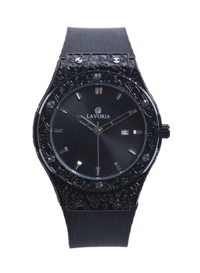 LAVORIA Men's Silicone Analog Watch 