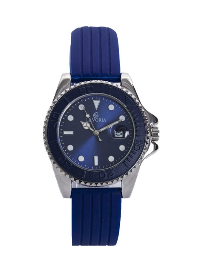 LAVORIA Men's Silicone Analog Watch 
