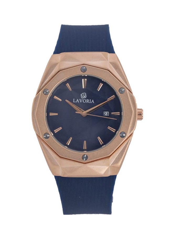LAVORIA Men's Silicone Analog Watch 