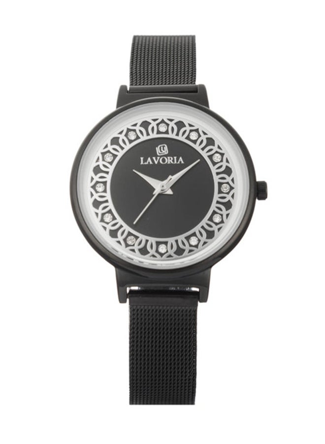LAVORIA Women's Stainless Steel Analog Watch 