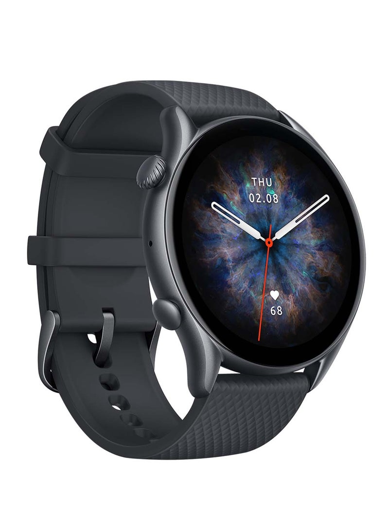 Amazfit GTR 3 Pro Smart Watch And Free Scale With Alexa GPS WiFi Black  - Image 3