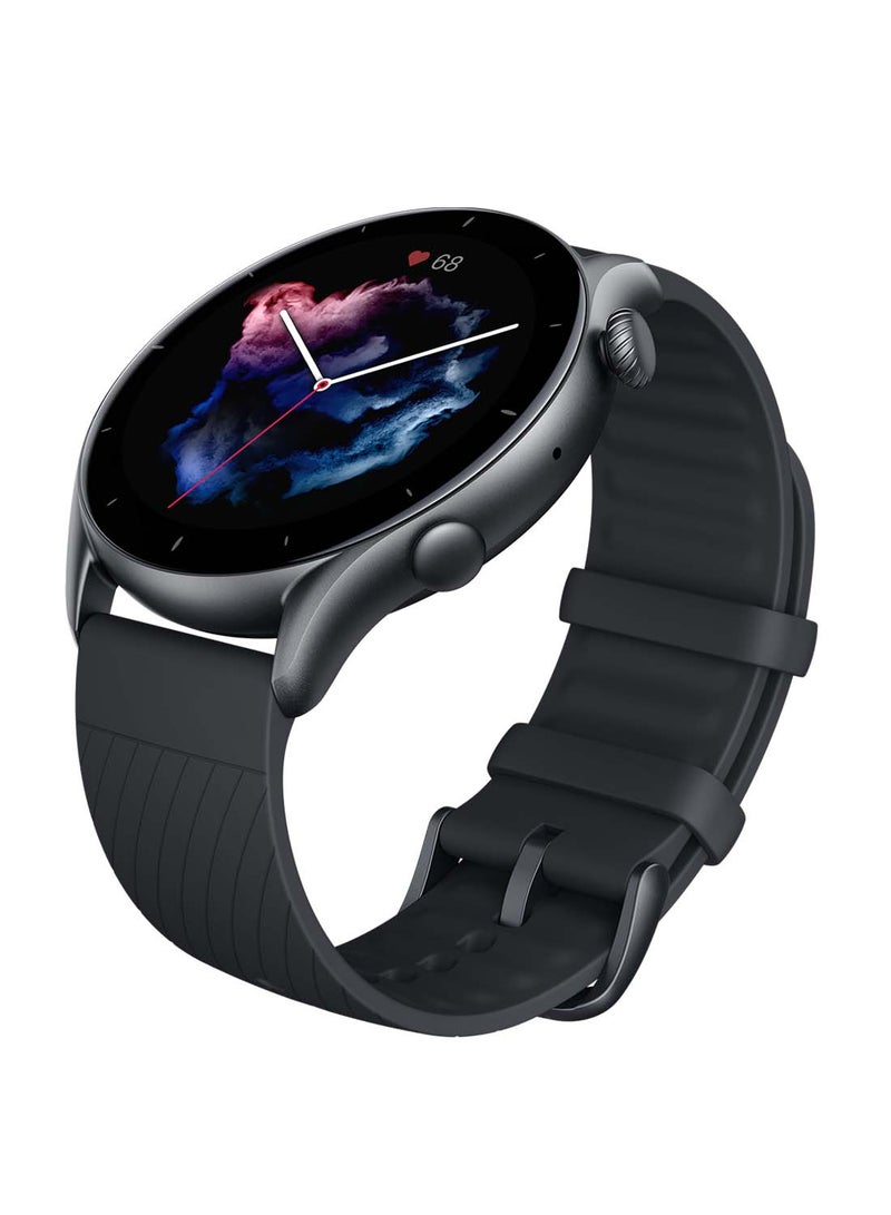 Amazfit GTR 3 Smart Watch And Free Scale Black  - Image 4