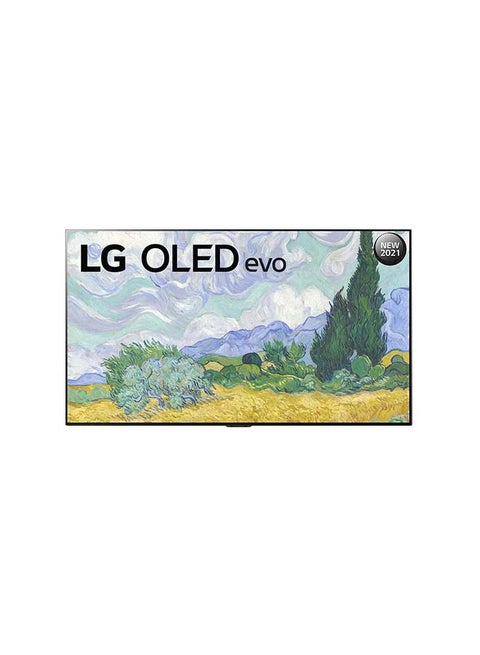 OLED TV 65 Inch G1 Series Gallery Design 4K Cinema HDR webOS Smart with ThinQ AI Pixel Dimming OLED65G1PVA-SA black