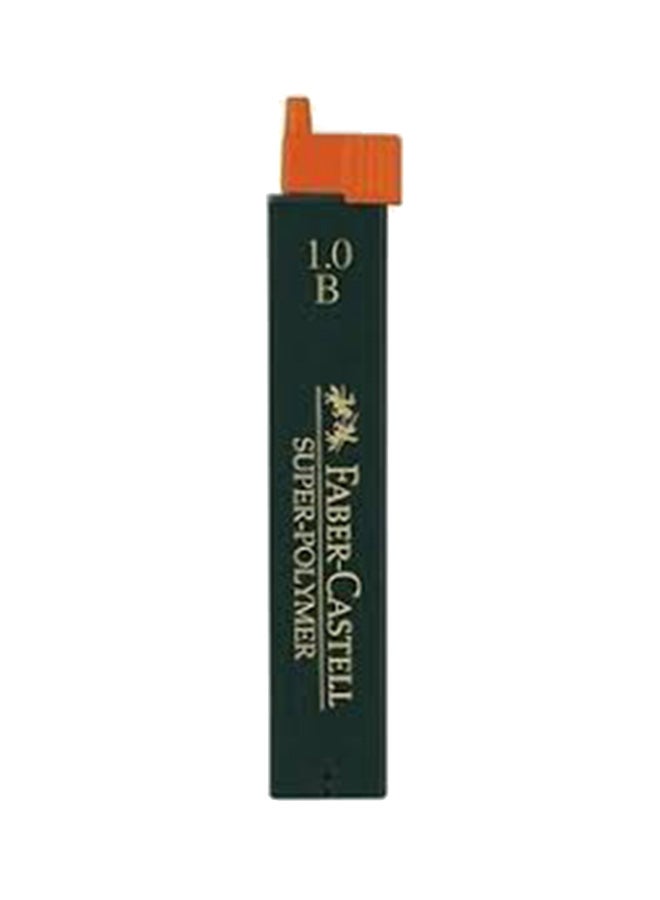 FABER-CASTELL - Faber-Castell-Fineline lead Super-Polymer 0.9mm B Black - Image 1
