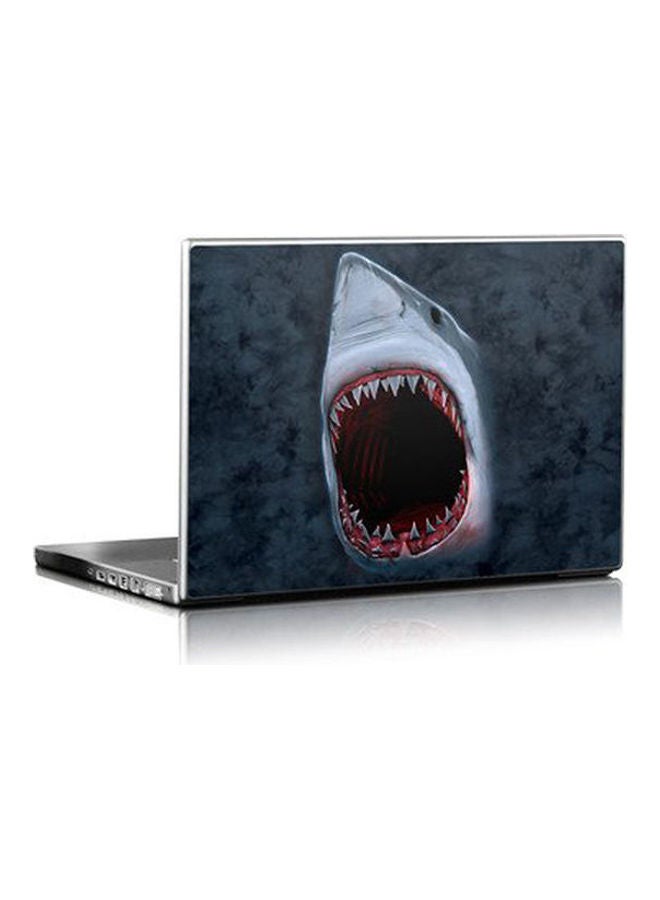 غطاء حماية بتصميم جلد القرش لجهاز ماك بوك برو 16 متعدد الألوان