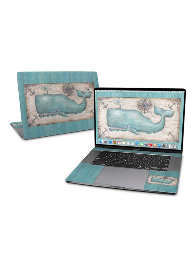 Generic Whale Watch Skin For Macbook Pro 16 Multicolour 