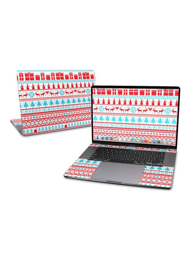 Comfy Christmas Skin For Macbook Pro 16 Multicolour