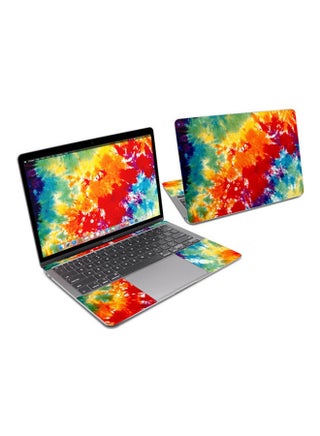 Tie Dyed Skin Cover For Macbook Air 13 2677 Multicolour - v1636311974/N51777149A_1