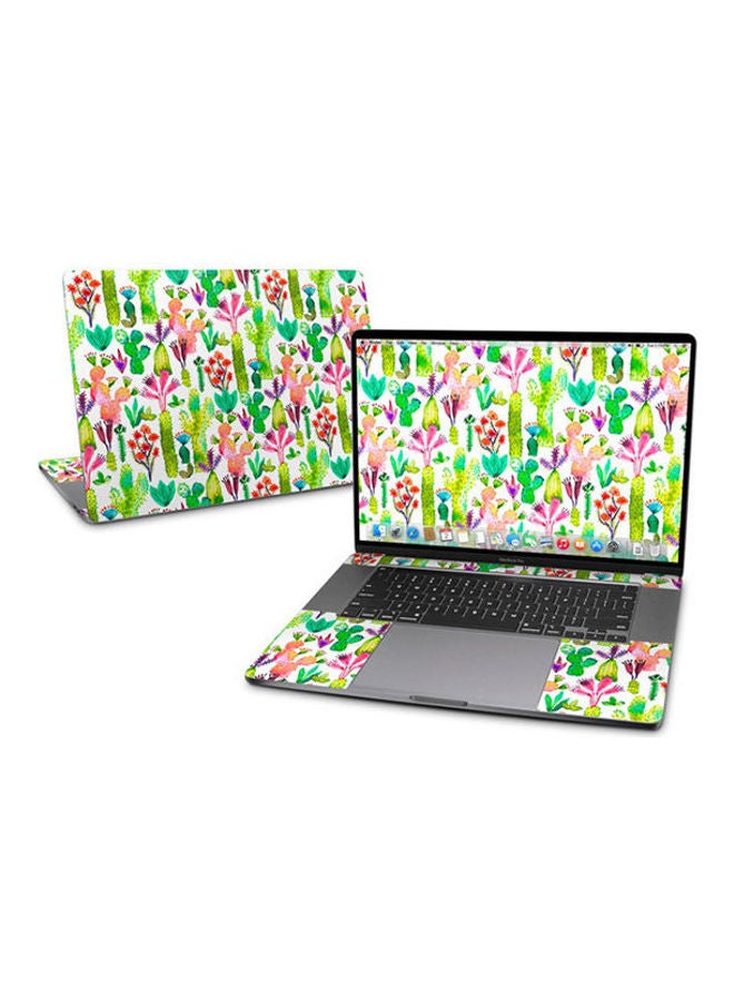 غطاء حماية بتصميم جلد الحديقة لجهاز ماك بوك برو مقاس 16 بوصة متعدد الألوان