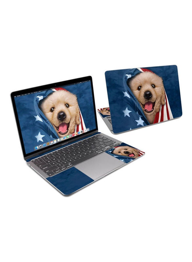 غطاء حماية للبشرة الوطنية المستخرجة لجهاز ماك بوك إير 13 2020 متعدد الألوان