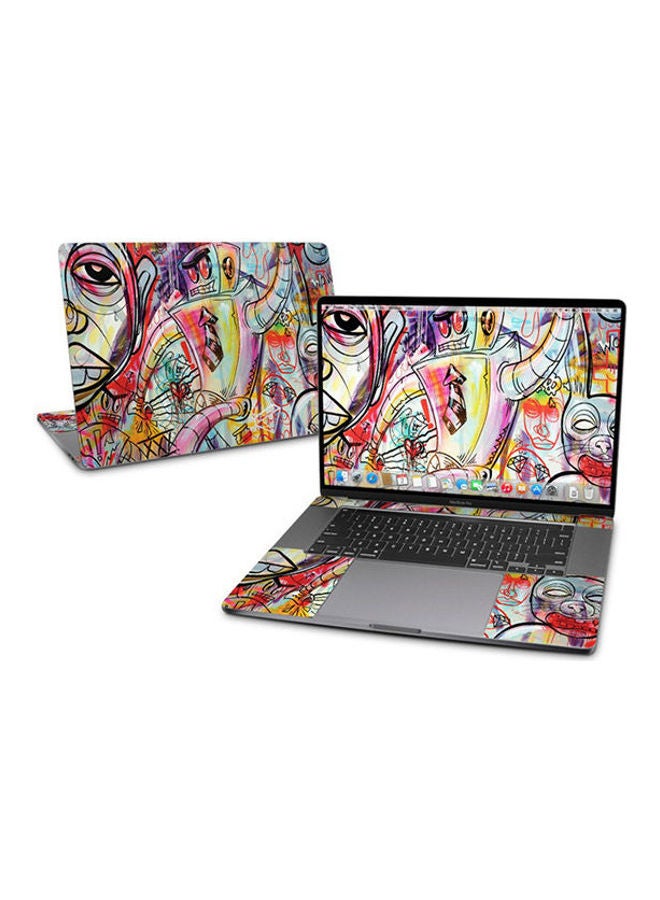 Battery Acid Meltdown Skin For Macbook Pro 16 Multicolour