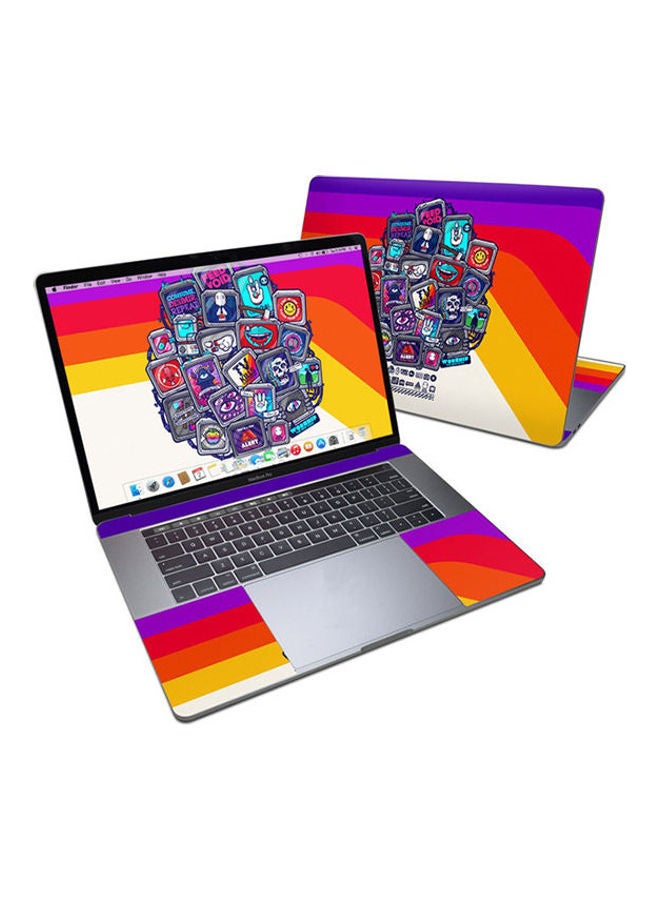 غطاء حماية سينغيولاريتي لجهاز ماك بوك إير طراز 15 2212 متعدد الألوان