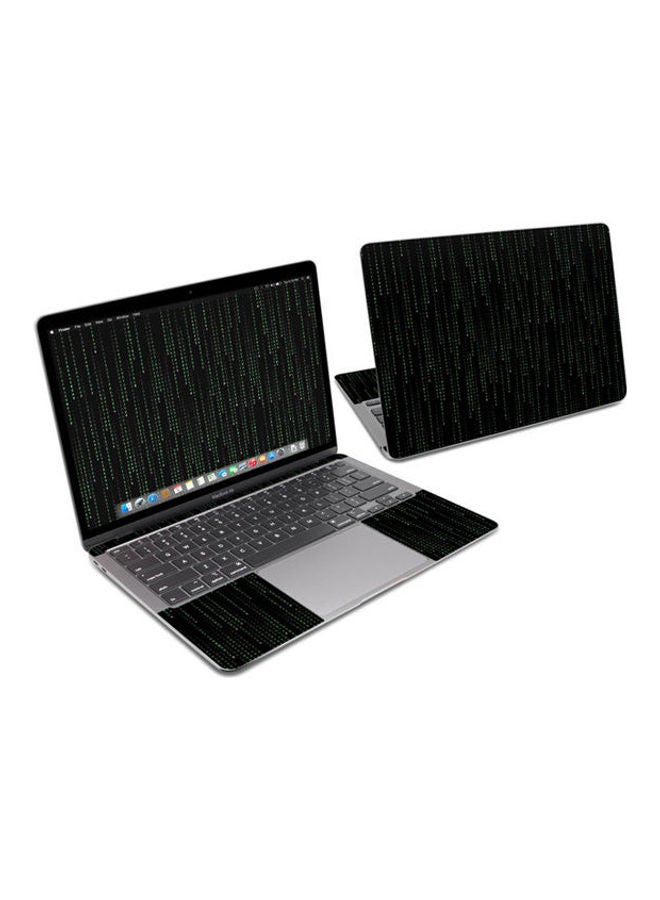 Generic Matrix Style Code Skin Cover For Macbook Air 13 2020 Multicolour 