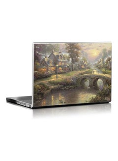 Sunset On Lamplight Lane Skin For Macbook Pro 16 Multicolour