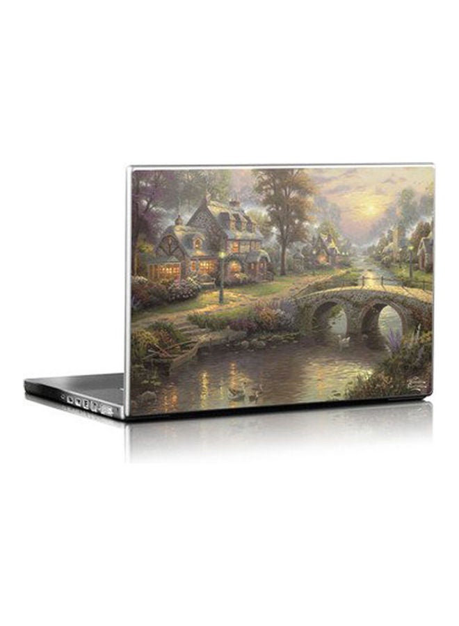 Generic - Sunset On Lamplight Lane Skin For Macbook Pro 16 Multicolour - Image 1