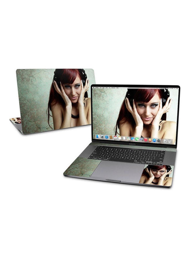Generic Headphones Skin For Macbook Pro 16 Multicolour 