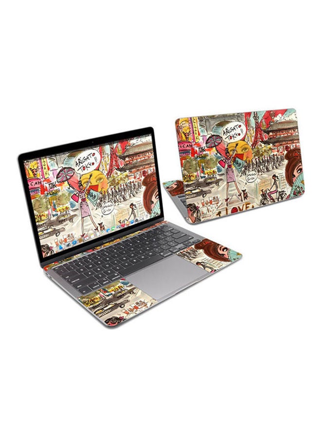 غطاء حماية من طوكيو لجهاز ماك بوك إير طراز 13 2681 متعدد الألوان