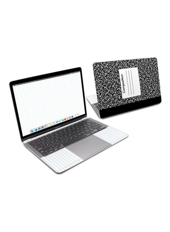Composition Notebook Skin Cover For Macbook Air 13 2020 Multicolour 