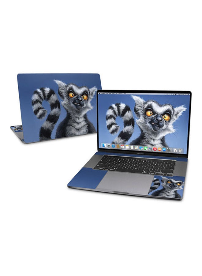 Ring Tailed Skin For Macbook Pro 16 Multicolour