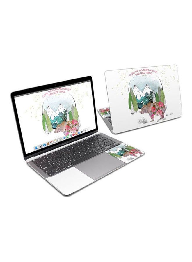 Bear Mountain Skin Cover For Macbook Air 13 2081 Multicolour